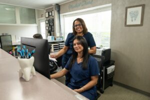 plainfield dental front desk stacy toni