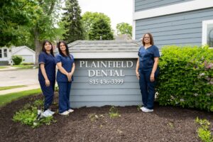 plainfield dental front desk team